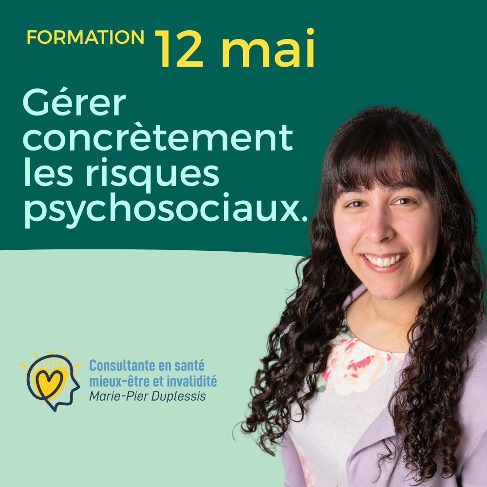 Formation- Atelier : Gérer concrètement les risques psychosociaux