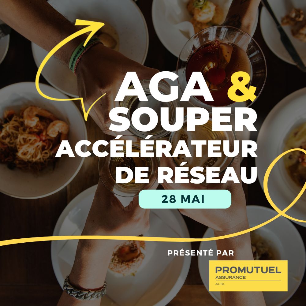 AGA 2026 & Souper accélérateur de réseau