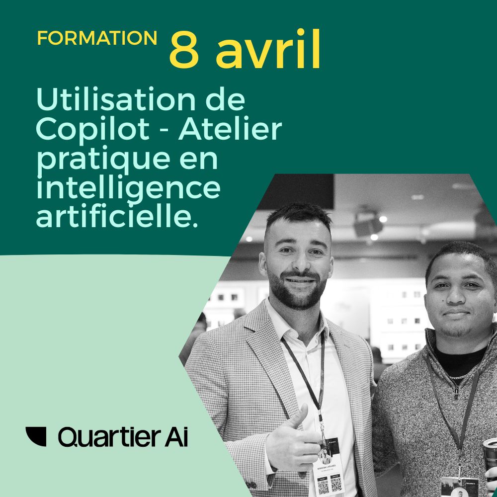 Formation : Intelligence artificielle - application pratique Copilot
