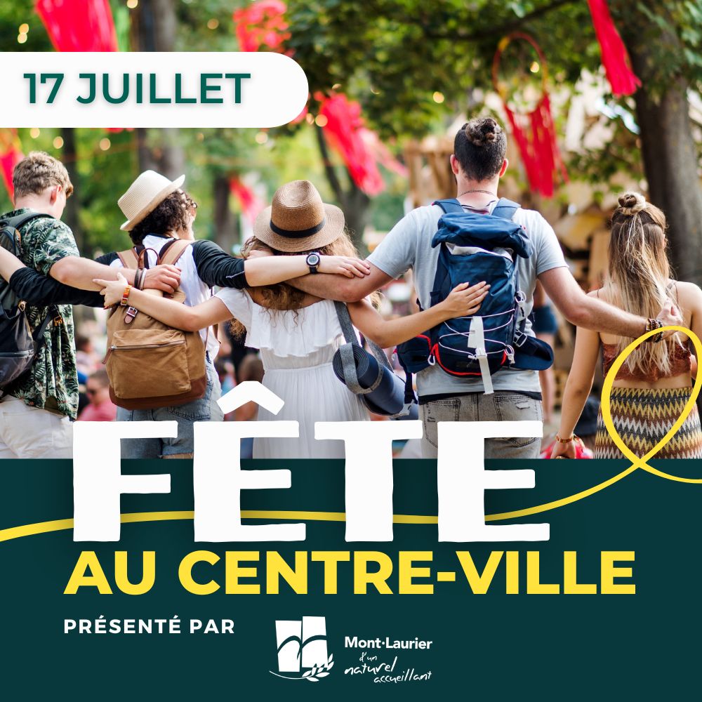 Fête au centre-ville 2026